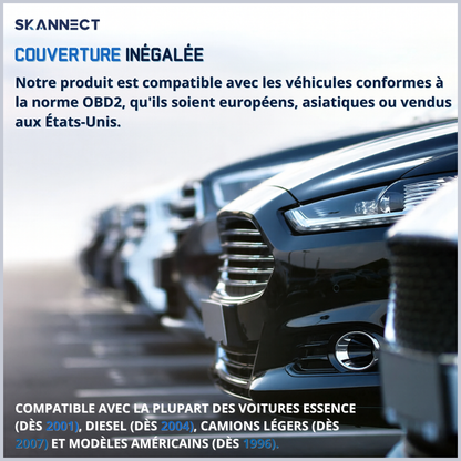 Scanner OBD2 Bluetooth SKANNECT